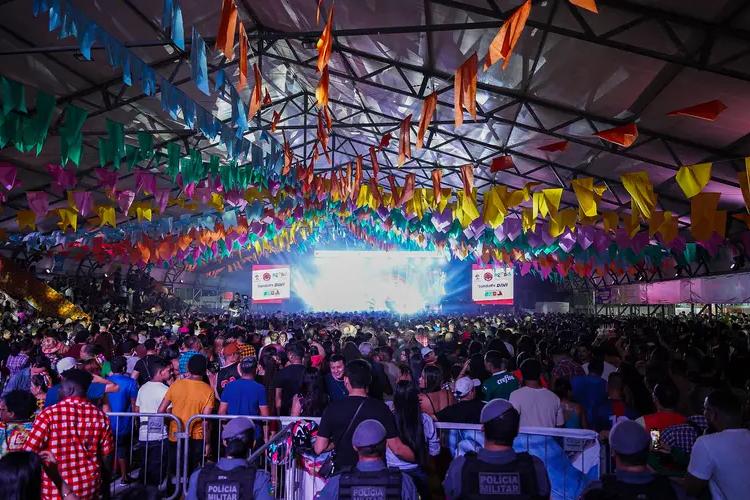 Público lota Cidade Junina do Governo do Amapá no primeiro dia de Arraiá do Povo, na Zona Norte de Macapá