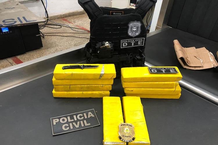 POLÍCIA CIVIL APREENDE CARGA COM 10KG DE MACONHA NA BASE DOS CORREIOS EM MACAPÁ
