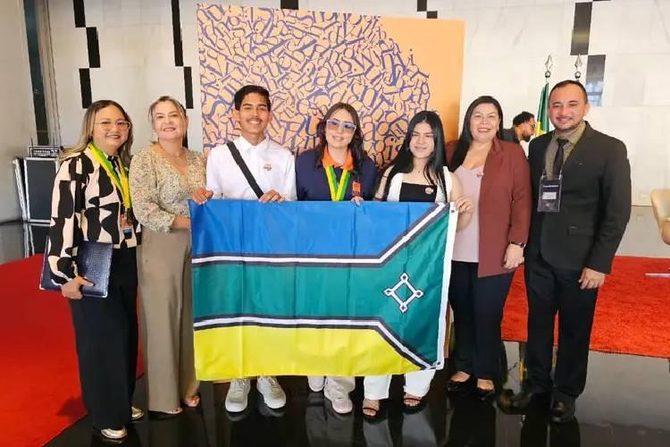 Jovem Senador: estudantes da rede estadual de ensino do Amapá participam de vivência legislativa no Senado Federal