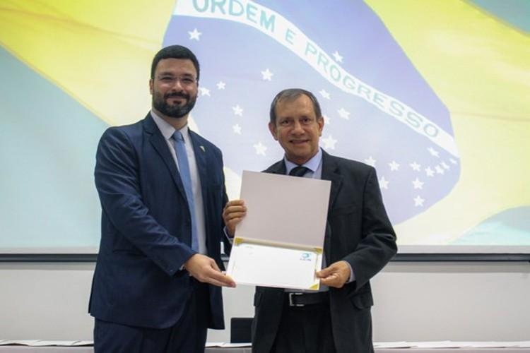 Presidente do TRE Amapá é homenageado pela Agência Brasileira de Inteligência