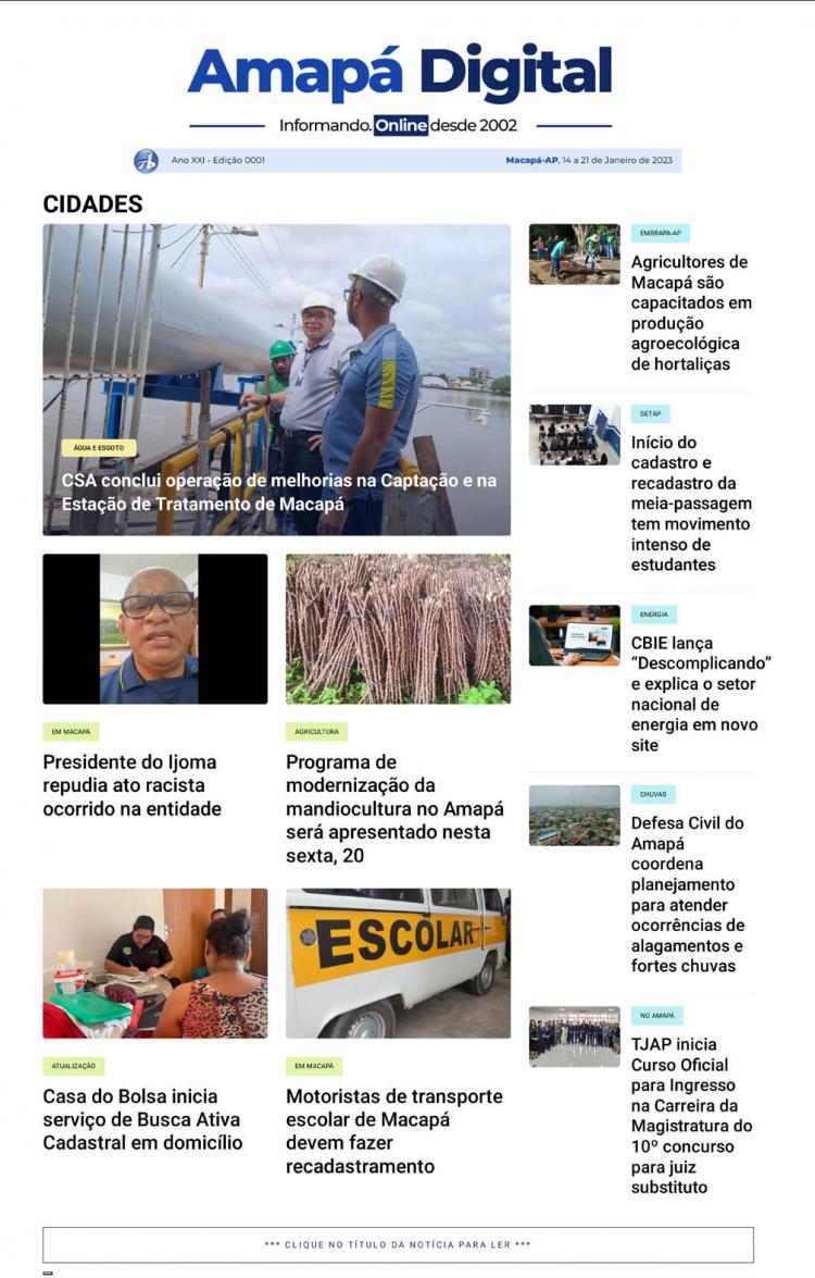 Edição Online 0001