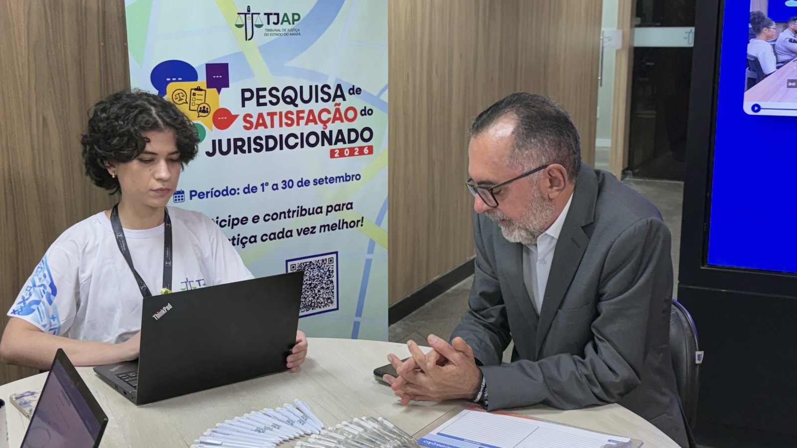 TJAP Conclui Primeira Semana da Pesquisa de Satisfação do Jurisdicionado 2026